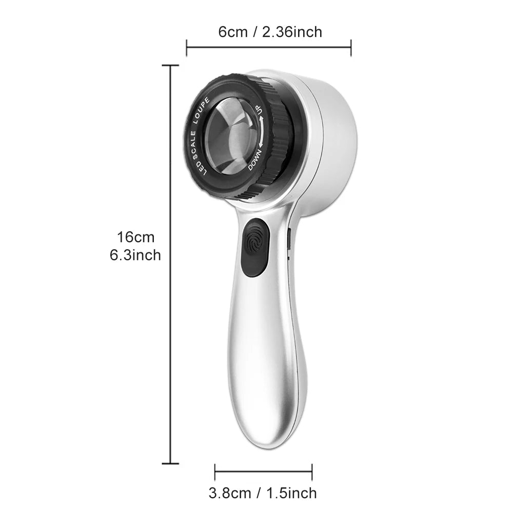Wireless Dermatoscope Scalp Skin Analyzer Machine Facial and Body Analyzer Electronics Microscope Beauty Health Profession