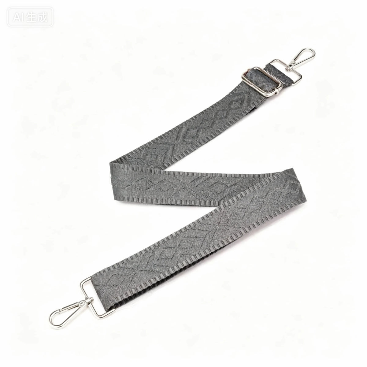 1 Piece Adjustable 1.50-inch Wide Geometry Pattern Jacquarded Handbag Purse Strap Crossbody Shoulder Replacement