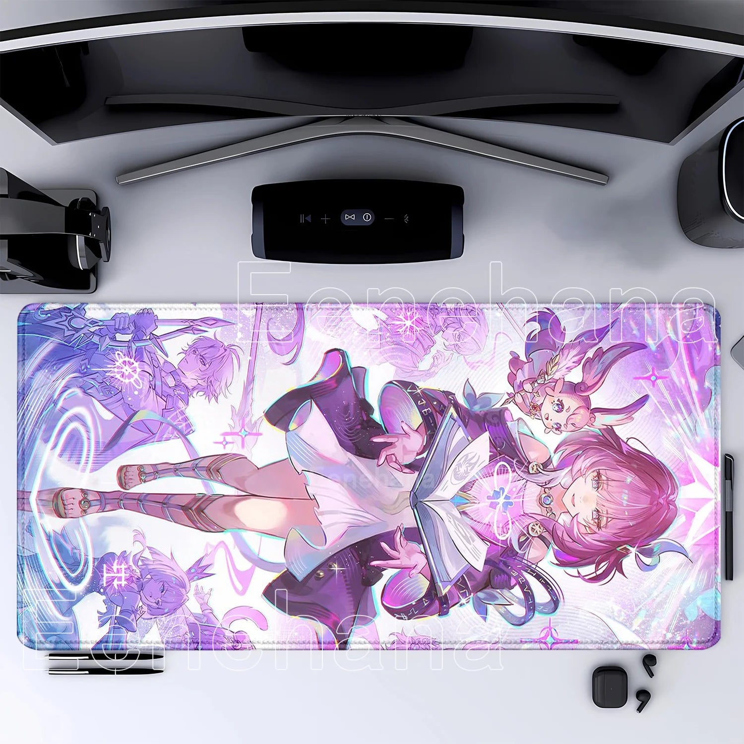 Mouse Pad Honkai Star Rail Cyrene HD printing Pretty Gaming Lock Edge Large Rubber Anime kawaii Mousepad Laptop offices Desk Mat