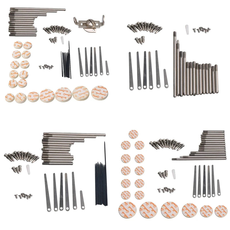 DIY Clarinet Repair Tool Kit Maintenance Parts Screws Kit Spring Leaf Woodwind Instrument Accessory