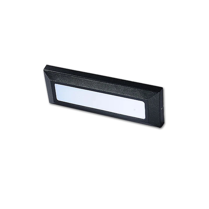 6W LED Outdoor Indoor External Wall Sconces Light Waterproof Fixture Decks Step Stair Pathway Yard Surface Mount Footlight Lamp