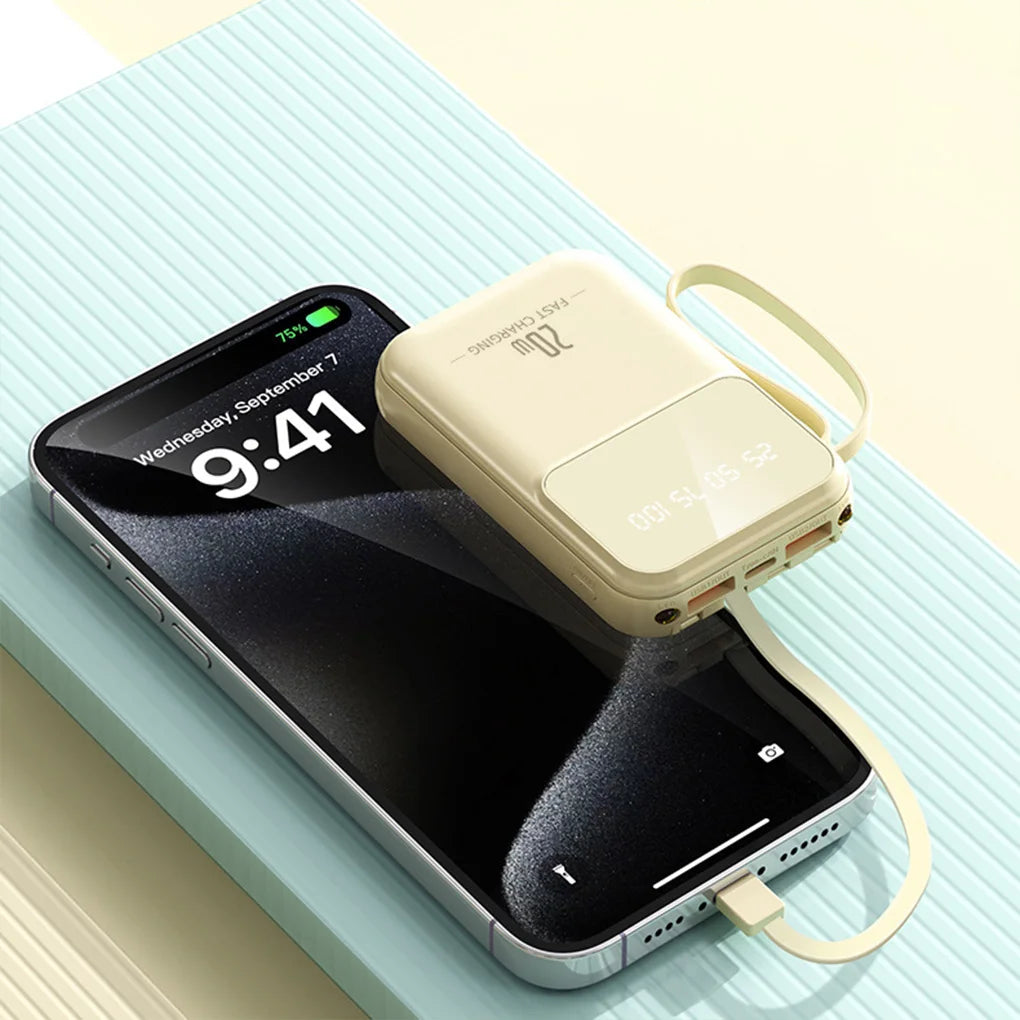 Portable Power Bank LED Indicators Power Bank For Phone Rapids Charging Power Bank Fast Charging 5000/10000/20000mah