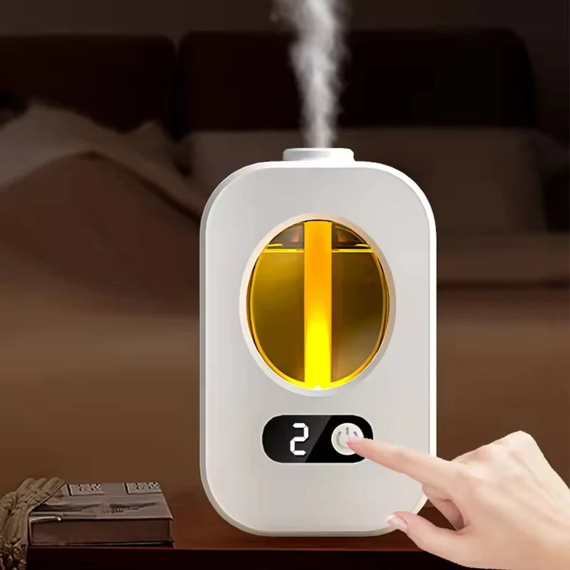 Mini Ultrasonic Essential Oil Diffuser Machine Aromatherapy Humidifier Quiet Automatic Sprayer Air Freshener for Home Office