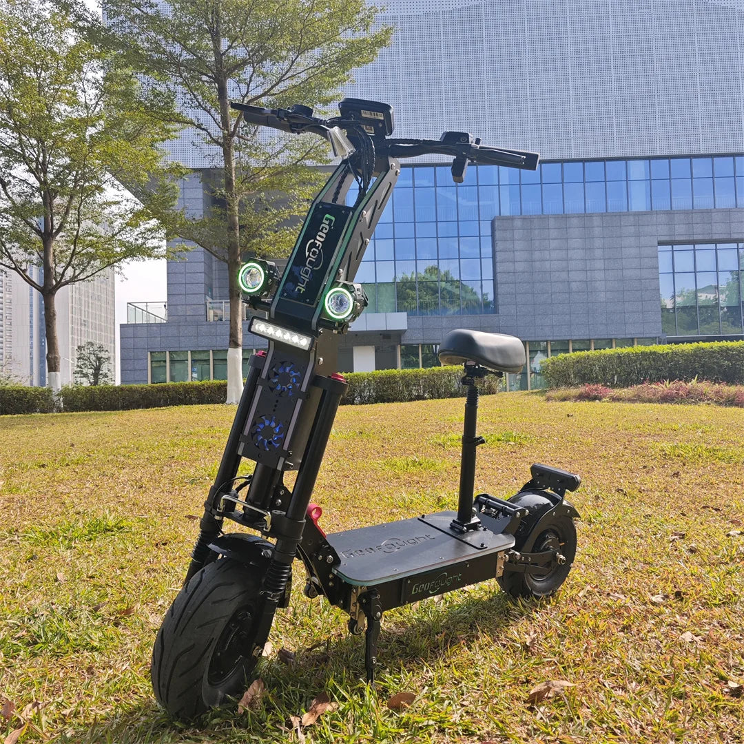 Geofought G14 13inch 14 Inch E Scooter 72V 10000w Dual Motor Top Powerful Scooter Fast Speed 40-100AH Adult Electric Scooter