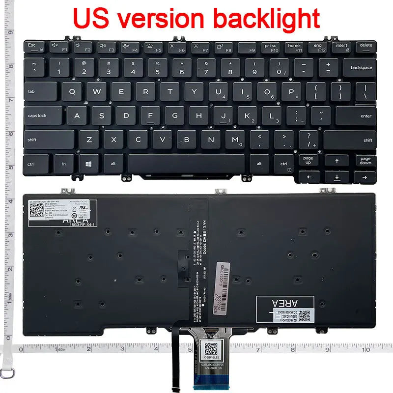 US English NEW Laptop Keyboard For Dell Latitude 3300 5200 5300 7200 3301 7290 5310 7301 7300 E7300 E5300 5300 2-in-1 P97G