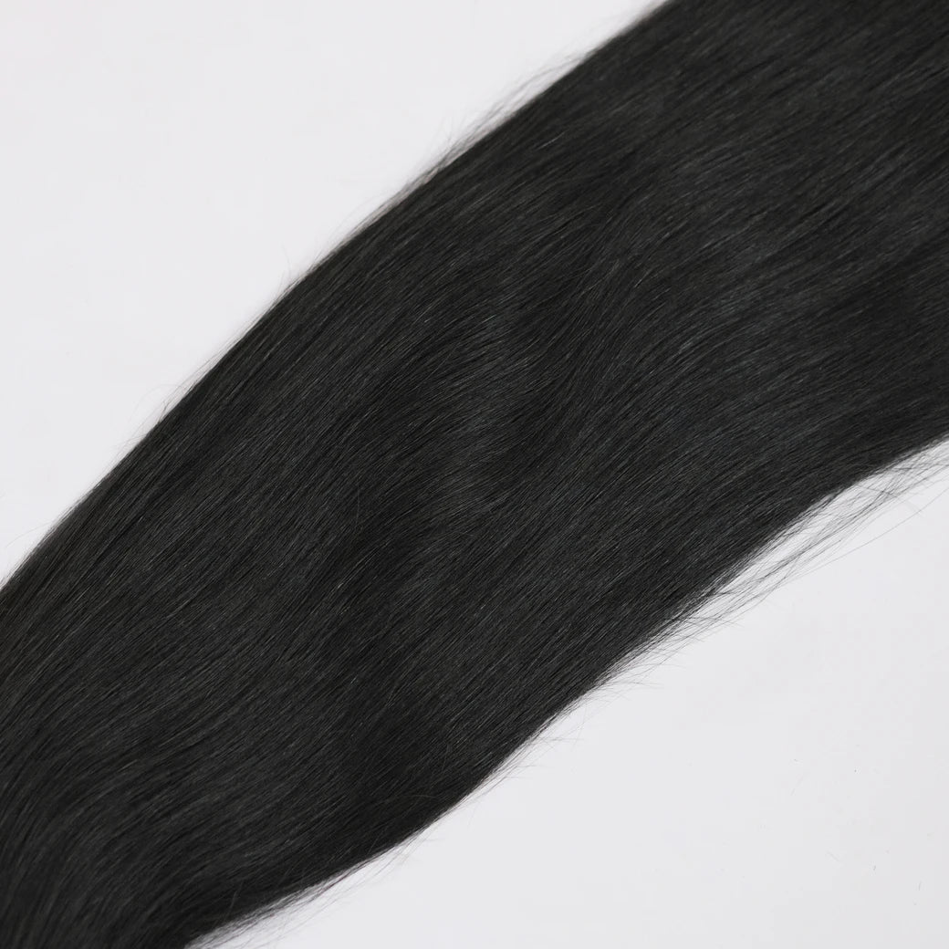 European Virgin Human Hair Extension Raw Keratin Flat Tip Hair Dyed Wholesale Price for Salons High Quality Single Weft