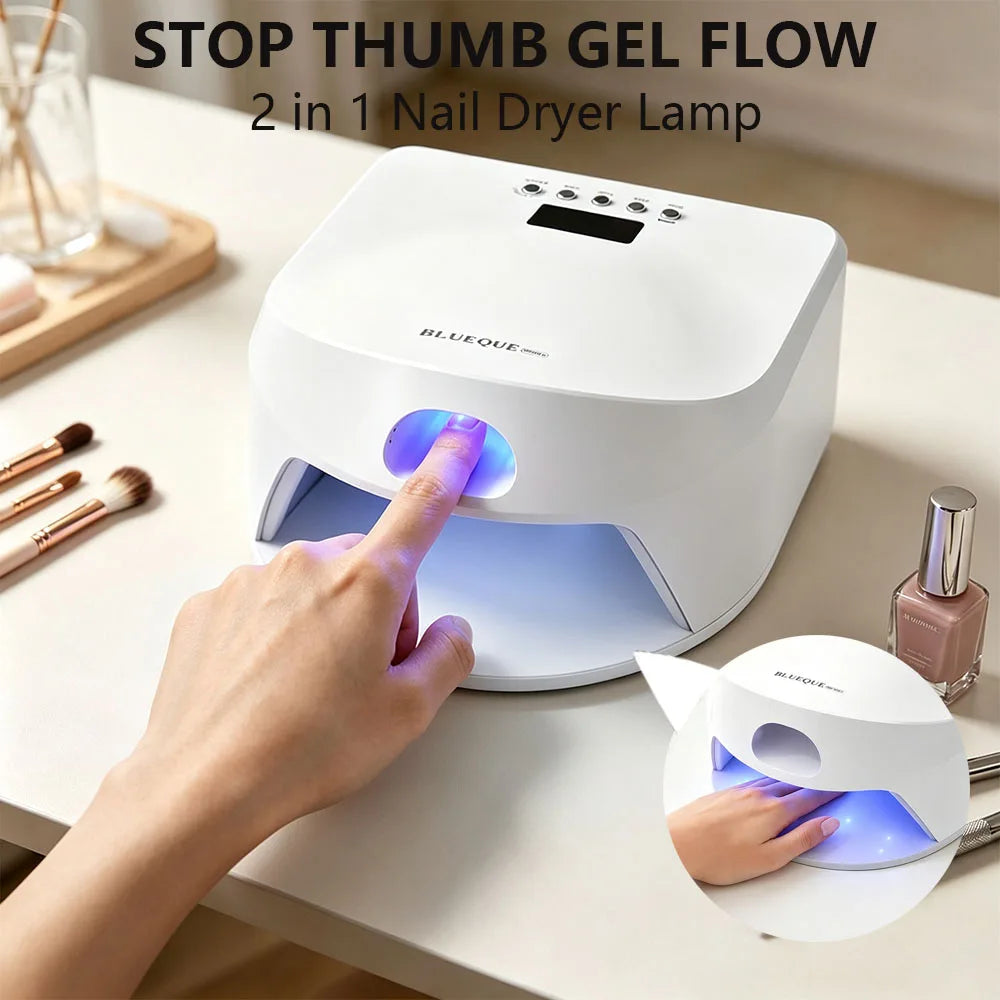 57LEDS UV Light For Gel Nails Smart Automatic Sensing Nail Dryer Fast Cure All Gel Polish Professional Manicure Pedicure Tools