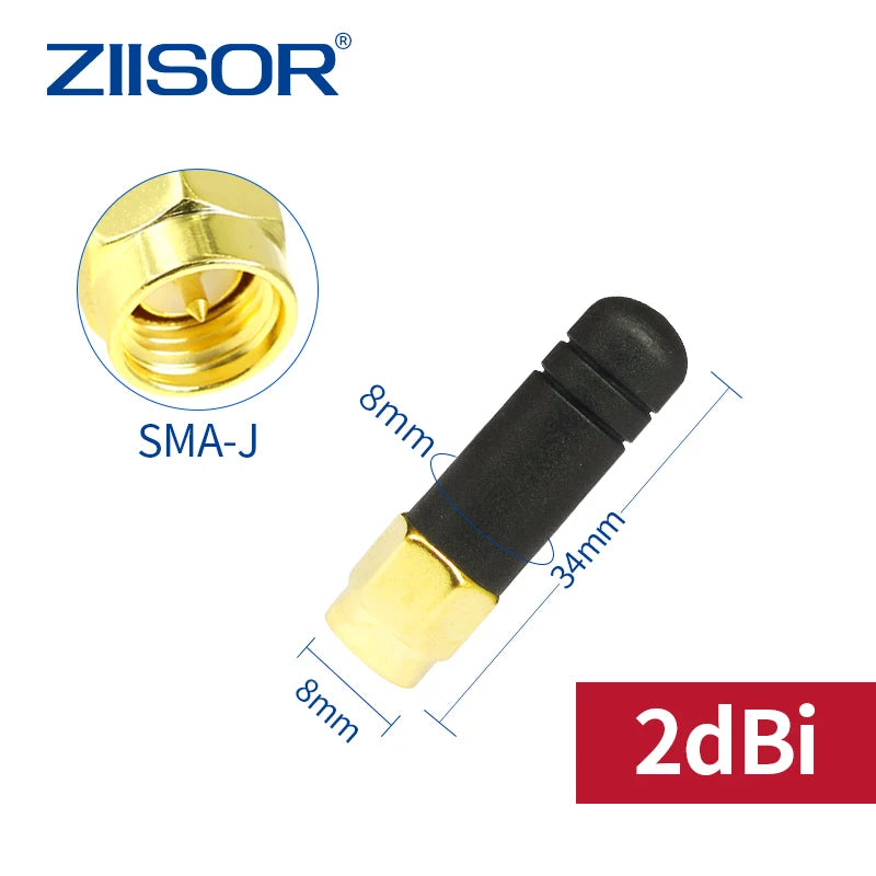 2.4GHz WiFi Antenna Router Antennas 2.4GHz Antenne for Wireless Module ZigBee SMA Male 2.4G Mini Aerial for  FPV Bluetooth