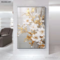 Modern Light Luxury Living Room Decor, Abstract Flower Art Posters,Home Decoration, Prints Canvas Wall Picture,Unframed