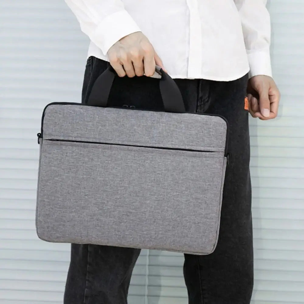 Universal Laptop Sleeve Case Shockproof Large Capacity Laptop Handbag Ultra Thin Business Notebook Cover Tablet Protective Pouch