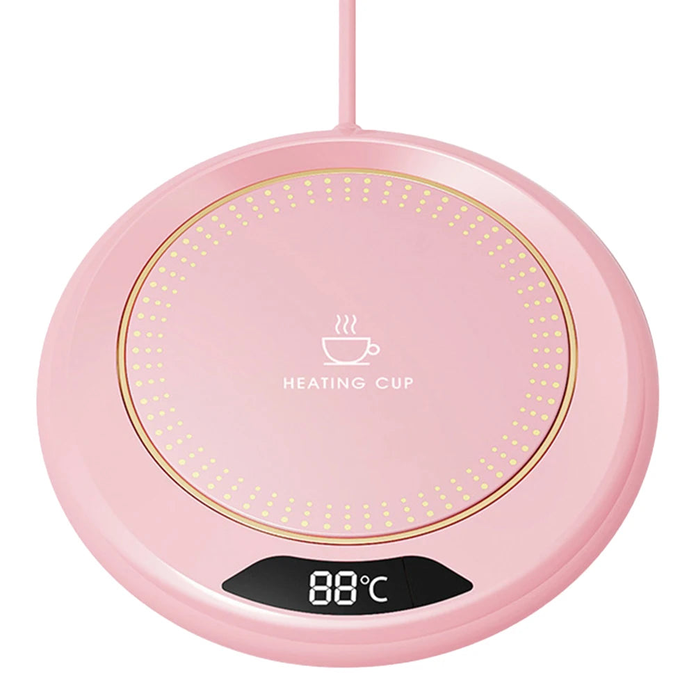 Coffee Mug Warmer 3 Temperature Setting Electric Coffee Warmer Heating Plate Portable Cup Warmer for Travel Office Desk Home Use