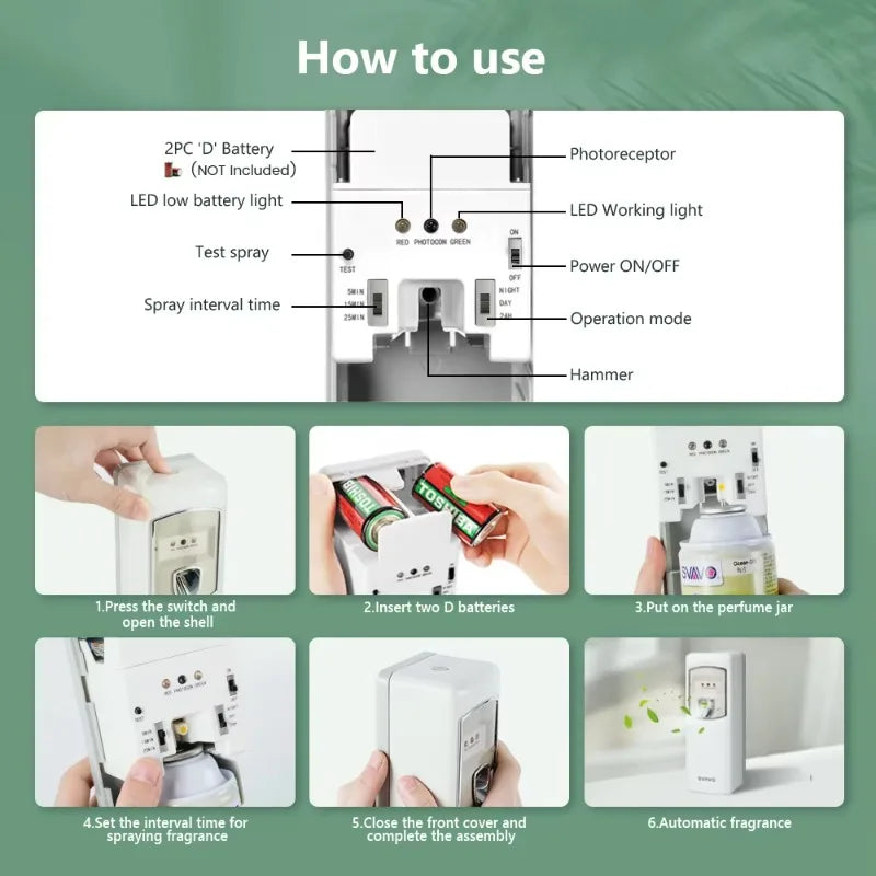 Best-selling perfume dispenser machine 300ml can air freshener aerosol perfume