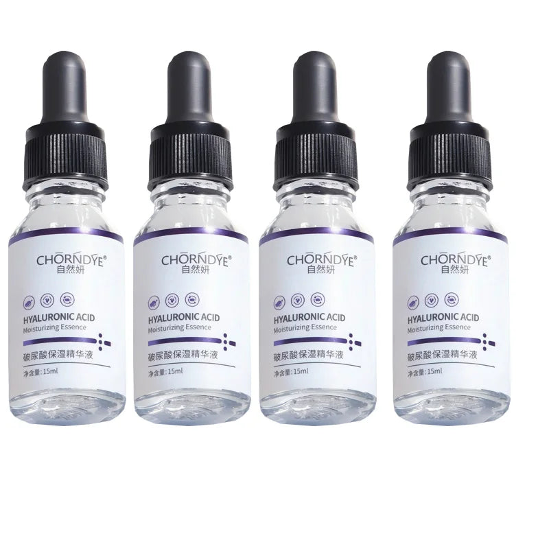 Hydrating Hyaluronic Acid Facial Serum Deep Moisturizing Facial Skin Essence & Plumping Formula for Radiant & Smoother Skin