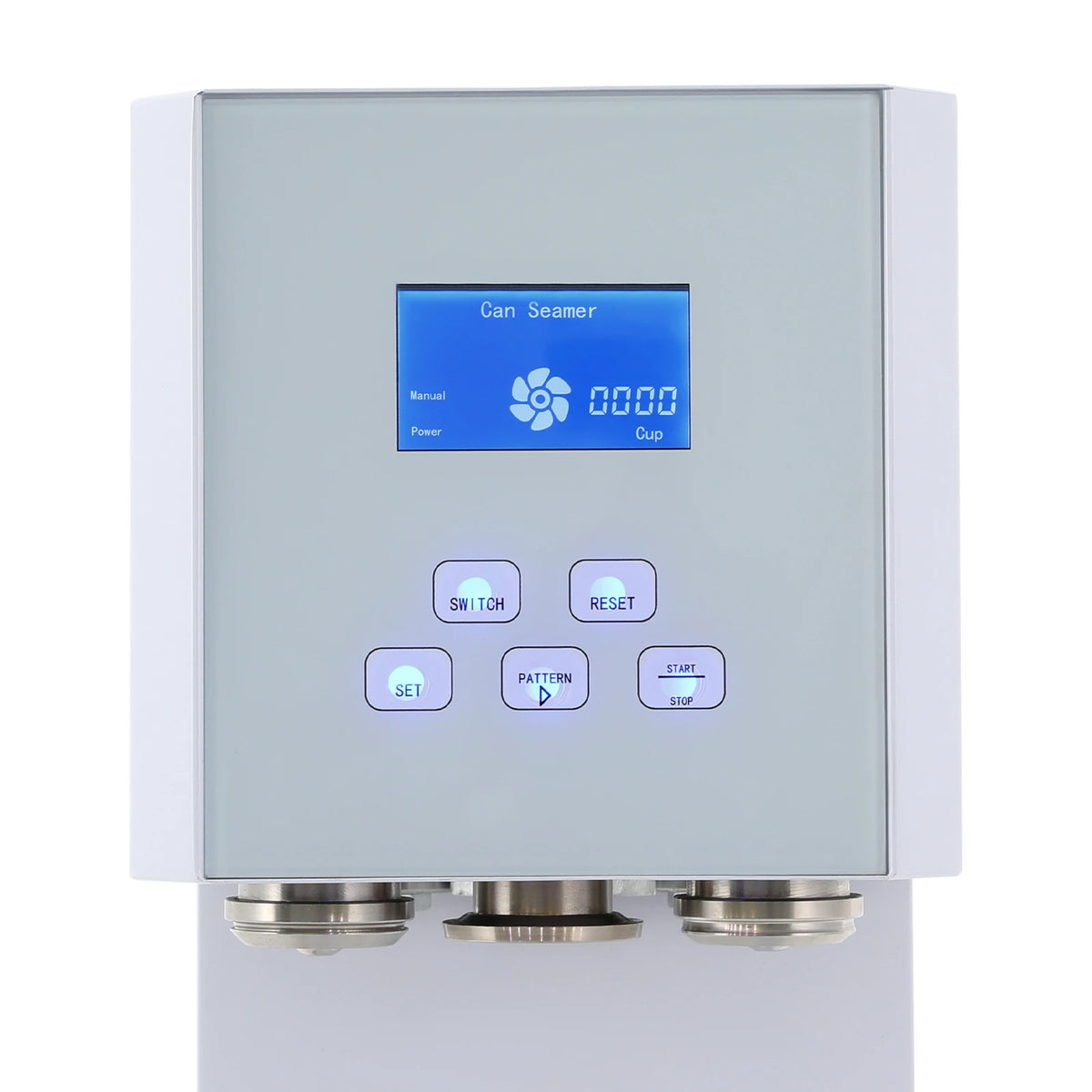 370W Automatic Milk Drink Bottle Sealer Cans Sealing Machine, Beverage Seal Machine LED Display
