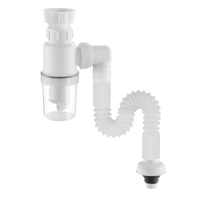 1PC Washbasin Drain Pipe Insect Proof Odor Proof Blockage Proof And Leak Proof Water Dispenser Washbasin Drainage Pipe