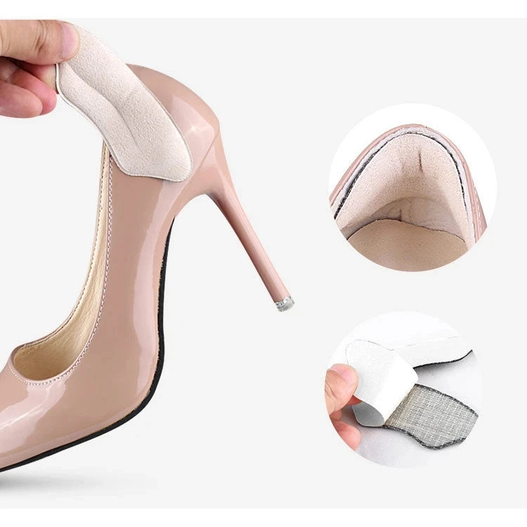 4Pcs/8Pcs Women High Heel Pad Adjust Size Adhesive Heels Pads Liner Grips Protector Sticker Pain Relief Foot Care Products