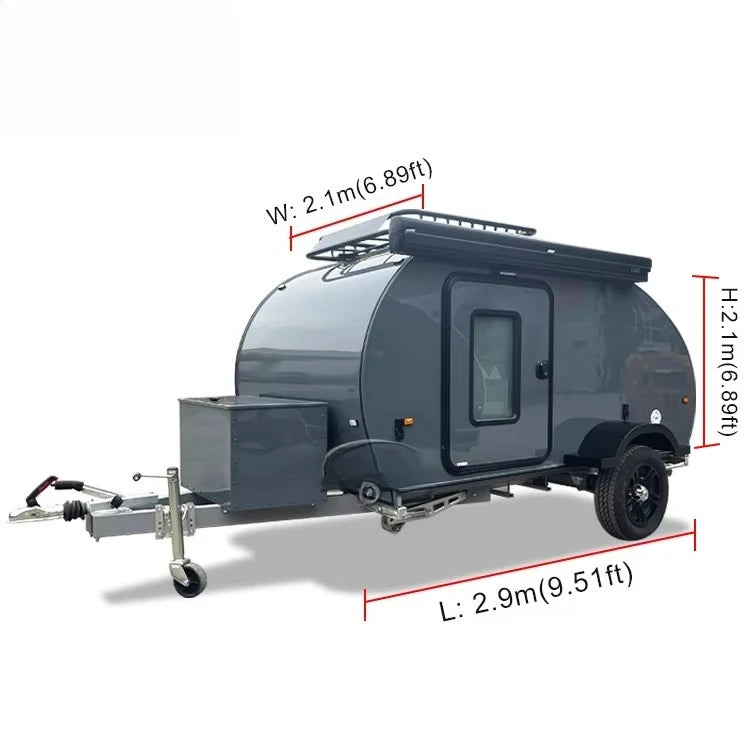 Camp Trailer off Road caravan Car Campers and Rvs Camping Travel Trailer