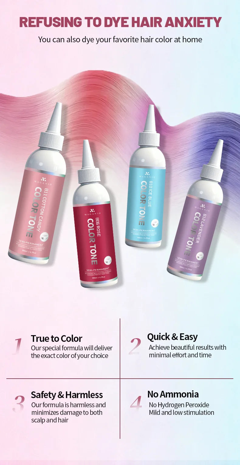 200ml plant-based hair dye, long-lasting color, easy to apply, covers gray hair, repairs damaged hair, and is easy to color.