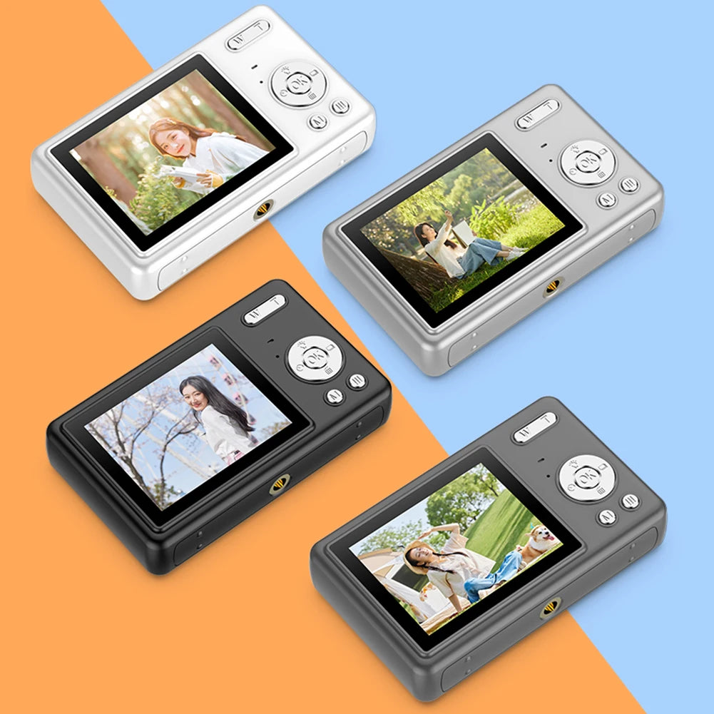 4K HD 1080P Digital Camera Anti-Shake Autofocus Vlogging Camera 2.4 Inch IPS Screen Photography Camera for Kids Adults Beginners