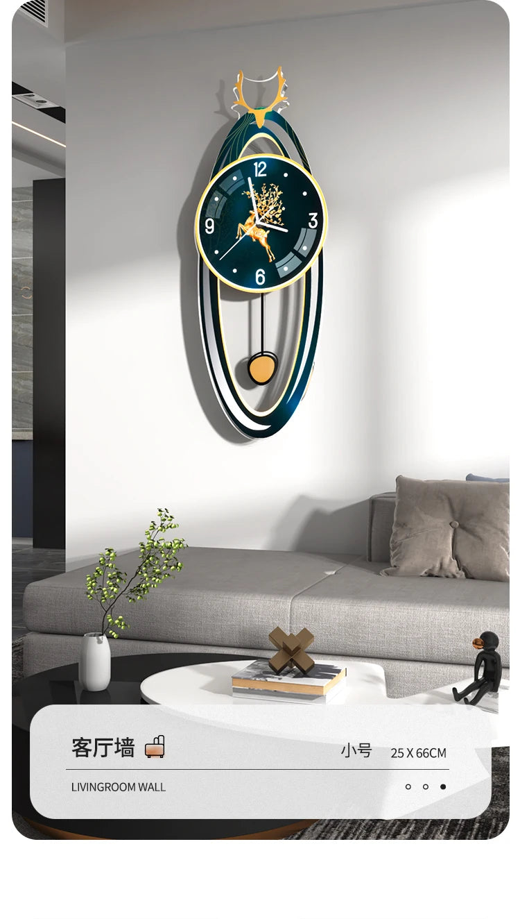 Aesthetic Bathroom Wall Watch Metal Art Bedrooms Korean Luxury Digital Clock Wall Modern Relogio De Parede Room Decorations