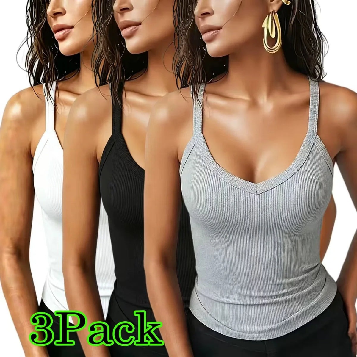 3pcs Summer Bra Top Sexy Women Ice Silk Crop Top Seamless Tube Tops Camisole Underwear Korean Fashion Solid Padded Bralette Vest
