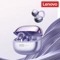 Original Lenovo LE302 Wireless Headphones Ear Clip Bluetooth 6.0 Earphones HIFI Stereo Music Call Game Noise Cancelling Earbuds