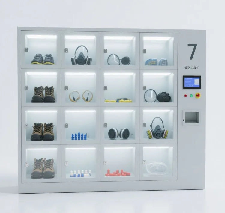 Digital - Controlled Tool Vending Machine Locker Secure Efficient Tool Management for Enterprises