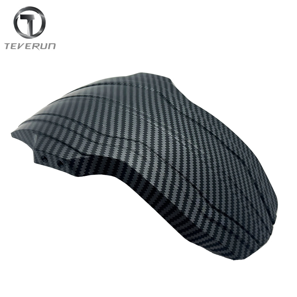 Original Teverun Carbon Fiber Fender Blade GT II Mudguard Suit for Teverun Fighter 11 60V Scooter Original Teverun Accessories