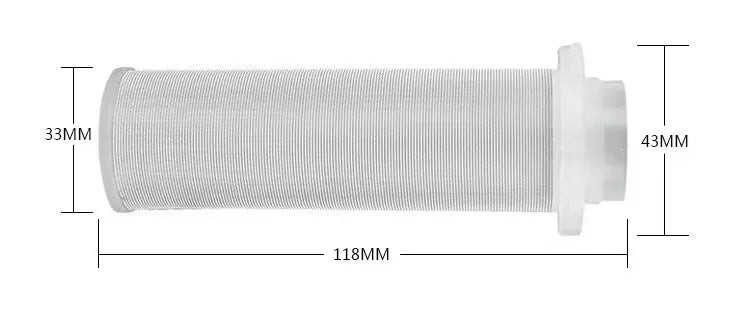 Front Purifier Whole House Spin Down Sediment Water Filter Central Backwash Remove Rust Contaminant Stainless Steel Mesh
