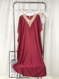 Sexy Lace V Neck Nightdress Women Night Dress Summer Short Sleeve Satin Sleepwear Loose Silky Long Nightgowns Overized