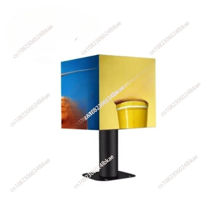 5-Sided P3mm Light Emitting Diode Cube Screen Full Color Video Advertising Digital Signage Display High Brightness Cube Signage