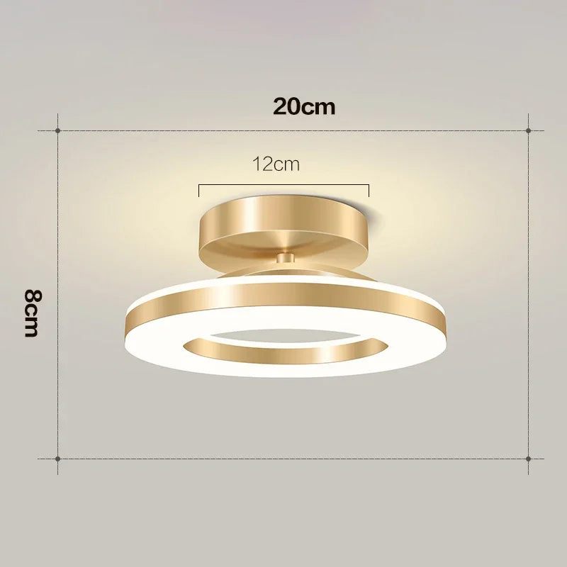 Nordic LED Ceiling Lamp Indoor Lighting Home Decoretion for Bedroom Dining Table Living Room Balcony Corridor Ceiling Light