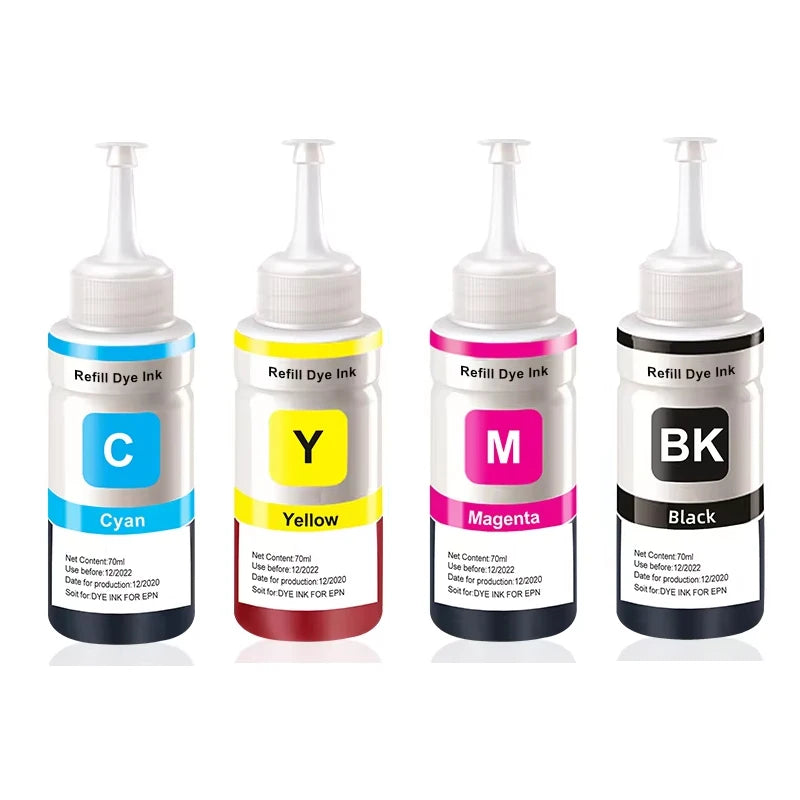 664 672 673 Refill Dye Ink Kit For Epson L100 L110 L120 L210 L130 L310 L360 L380 L800 L805 L1300 L551 L405 Printer Refill Ink