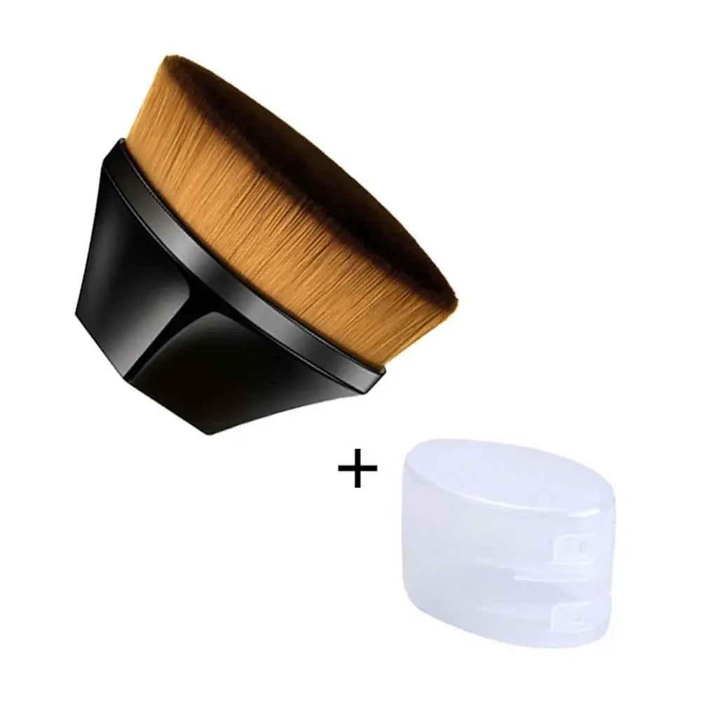 Professional Makeup Brush Flat Top Foundation Brush For Blending Liquid Powder Cream Makeup Brush For Quick And Easy Application