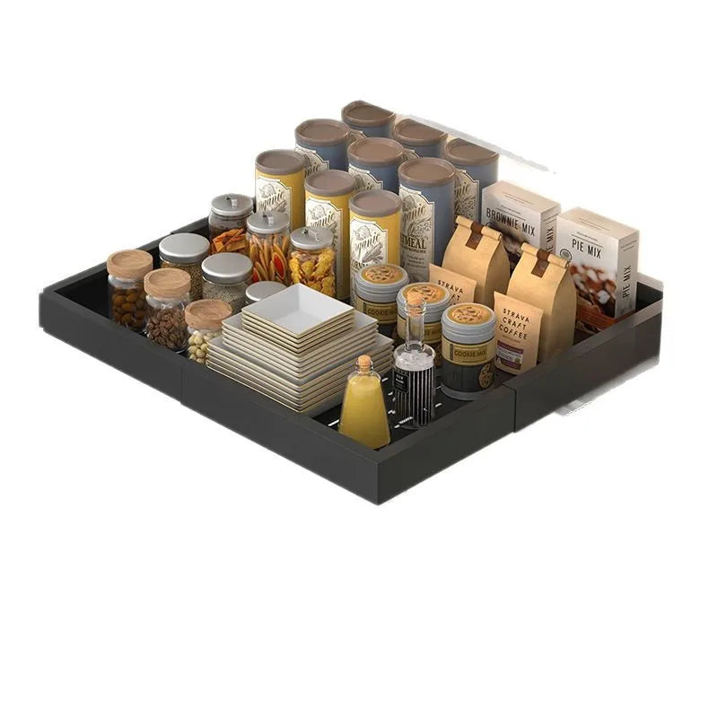 Pull out cabinet organizer slide out drawers for kitchen cabinets with drawers pantry shelves instead of all over the counter