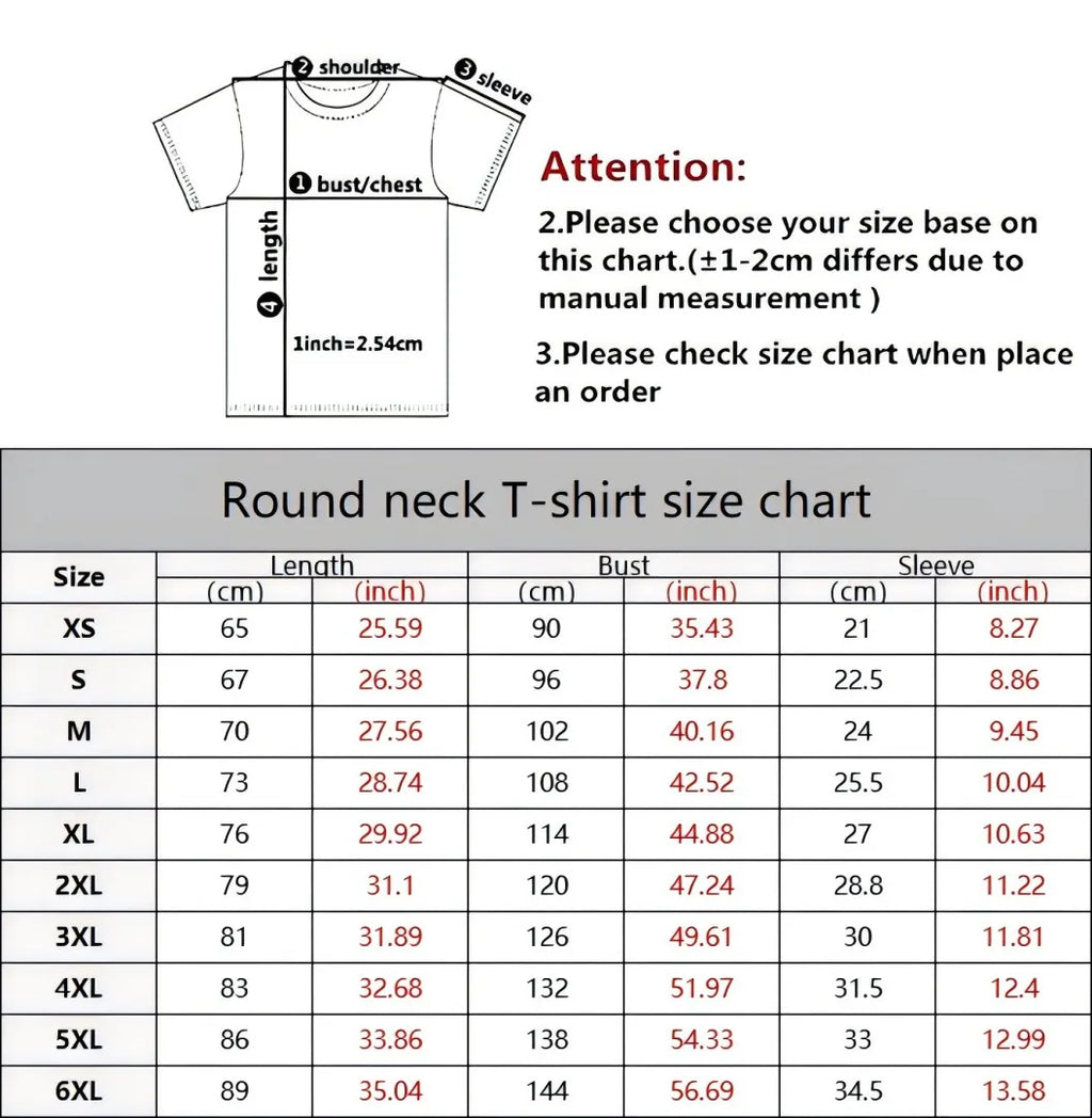 Summer Men's Round-neck T-shirt with 3D Print Colorful Design Breathable Lightweight Casual Fashionable Streetwear Clothing