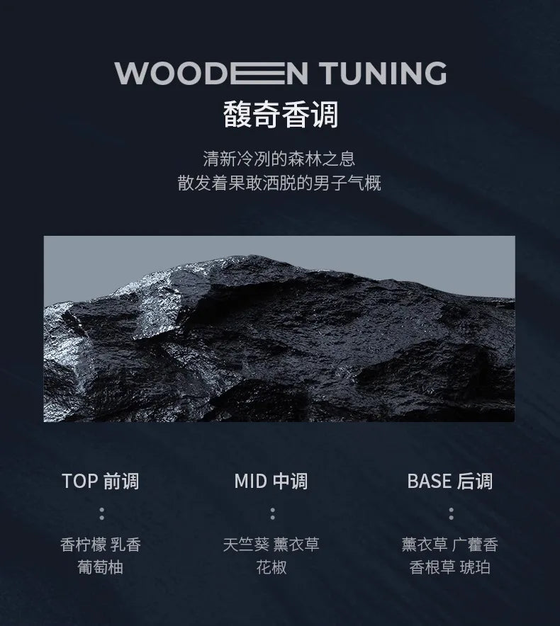 Traveller Wooden-Scented Perfume Feel My True Lasting Fragrance Eau De Parfum Vaporisateur Natural Spray 100ML Men's Perfume