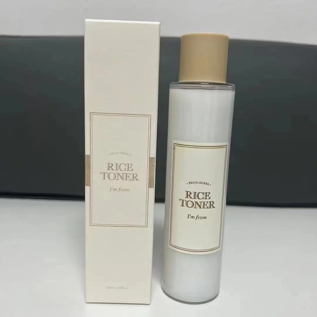 Imfrom Rice Toner 150ML Hydrating Moisturizing Lotion Skin Care Nutrient Solution for Healthy Glowing Skin