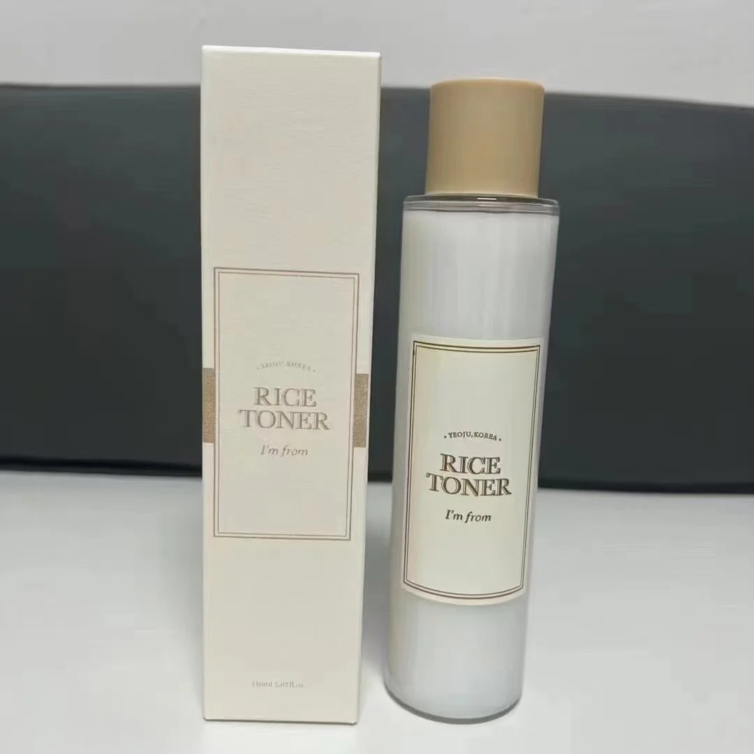 Imfrom Rice Toner 150ML Hydrating Moisturizing Lotion Skin Care Nutrient Solution for Healthy Glowing Skin