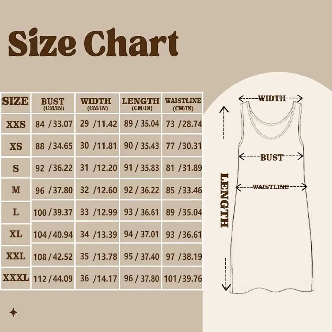 Women's Round Neck Sleeveless Tribal Dreamcatcher Print Casual Bodycon Mini Dress, Stylish Tank Dresses for Spring & Summer
