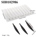 1 or 6 or 10-Cell Vanilla Pod Design Chocolate Mold Dessert Baking Tools Kitchen Silicone Bakeware Food Grade Cake Mould