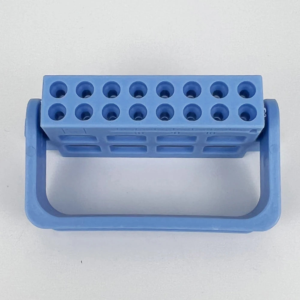PIORPOY 8/16 Holes Dental Endo Root Canal File Holder Dispenser Block For Dentistry Files Drills Organizer Dentist Instruments