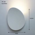 7W LED Indoor Wall Lamp Modern Simple Aluminum Home Lighting Sconce Bedroom Bedside Lamp Aisle Corridor Decorative Wall Light