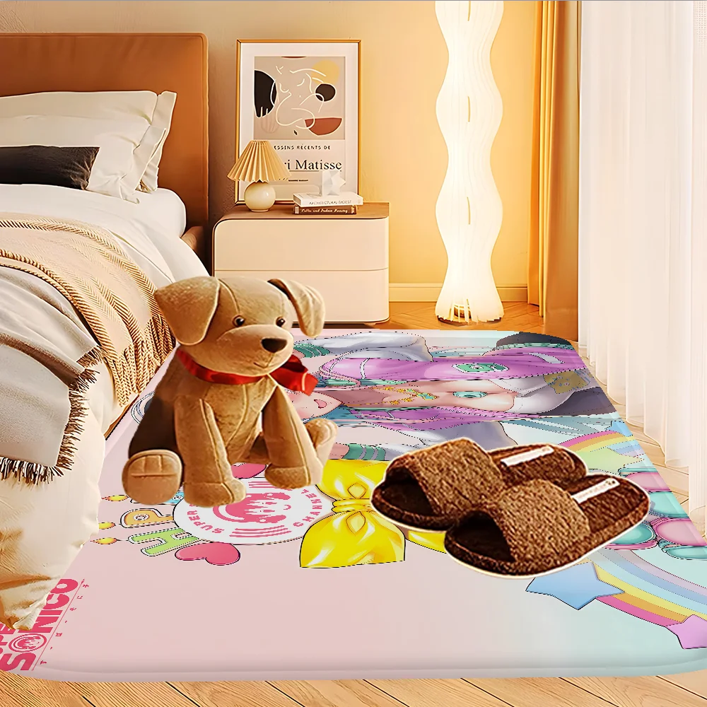 Super Sonico Manga Kitchen Mat Cheaper Anti-slip Modern Living Room Balcony Printed Modern Home Decor