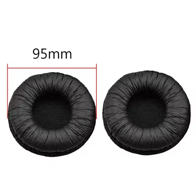Ear Pads For Headphones Wrinkled Frog Skin Pad Headphone Sponge Leather Foam Covers Cushion Replacement For Headset Accessories
