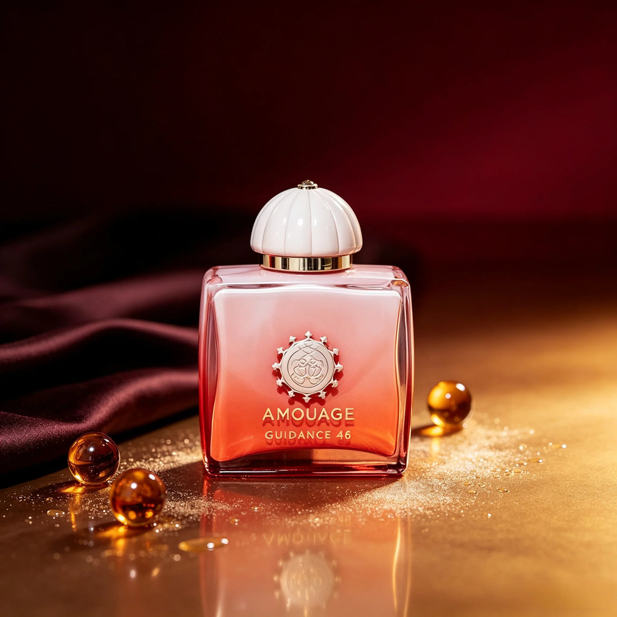 Amouage Unisex Eau De Parfum Collection, Guidance 46 Interlude Lilac Love, Woody‑Oriental Arabian Scent 100ml