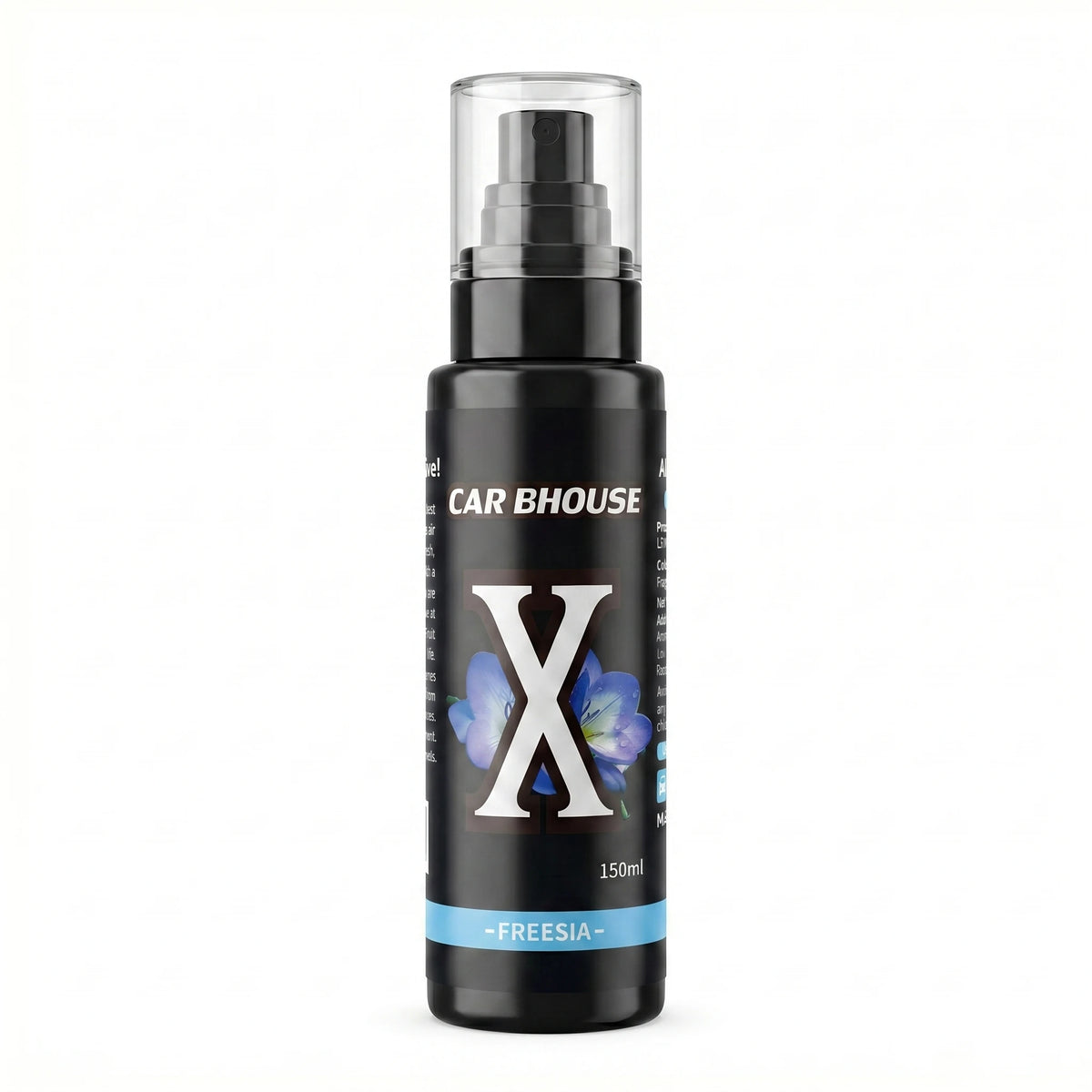 Flower Fruit Scent Car Fragrance Spray, 5.07oz/150ml Large Capacity, Long Lasting Fragrance, Suitable for Car, Home, Hotel, Gift