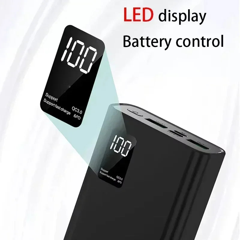 500000mAh 120W Power Bank Большая емкость Супер быстрая зарядка батареи Зарядка