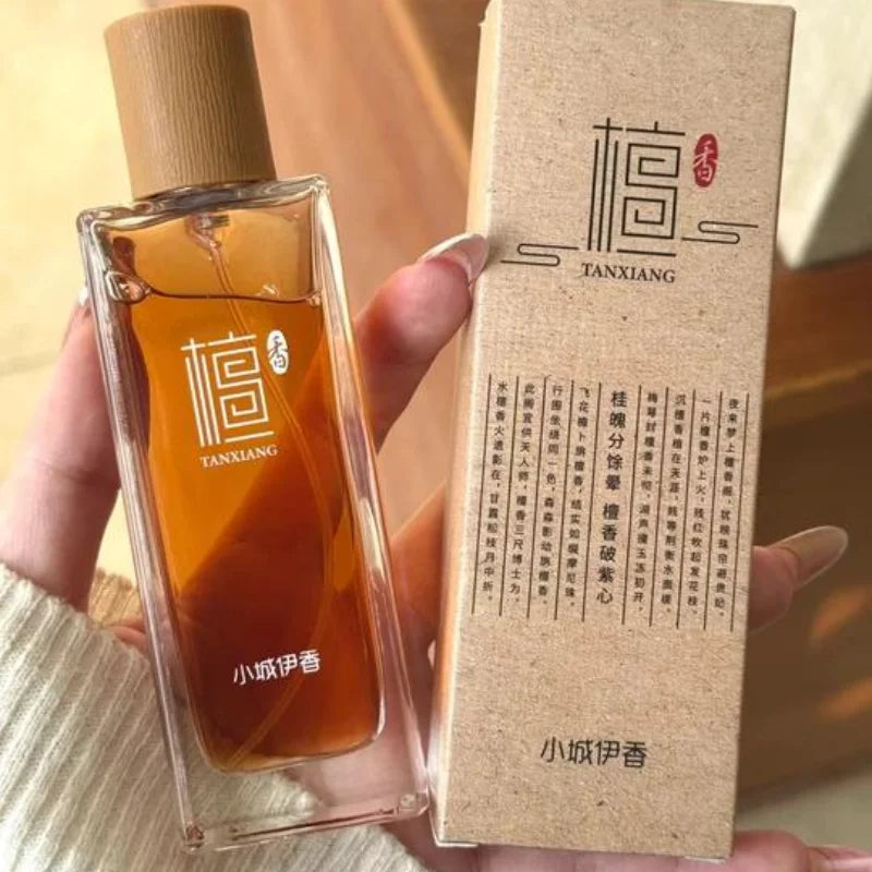 Premium Woody Sandalwood Men's Fragrance Long-lasting Oud Cinnamon Ambergris Eau De Toilette Unisex Woody Fragrance Spray 50ml