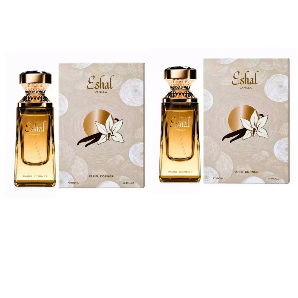 Women’s Perfume PARIS CORNER Eshal Vanilla Eau de Parfum 100ml EDP Spray, Vanilla Fragrance for Women